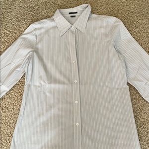 Theory striped theory button down